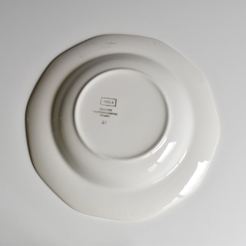 ヴィンテージ深皿 ディゴワン＆サルグミンヌ Odile D