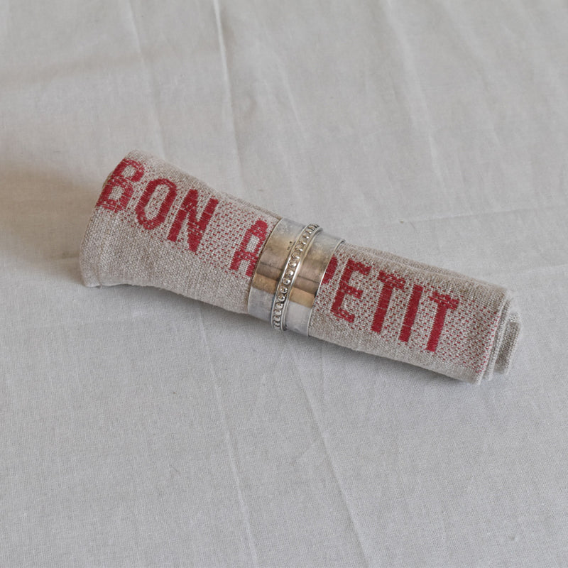 ヴィンテージ　ナプキンリング　シルバーメッキ