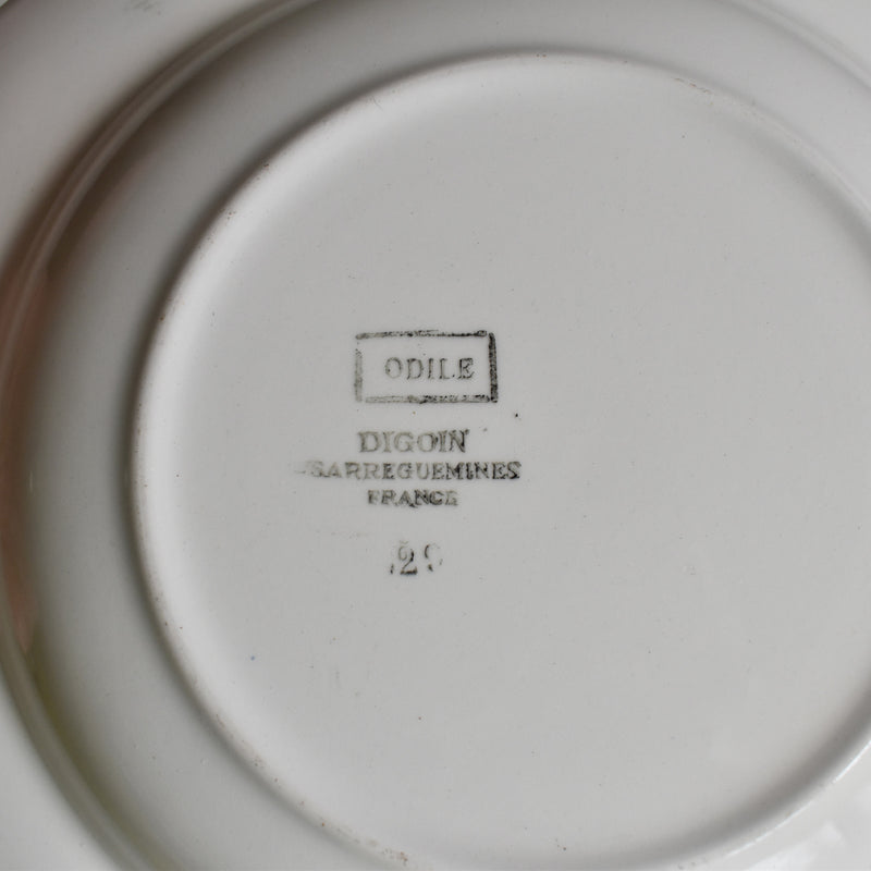 ヴィンテージ深皿 ディゴワン＆サルグミンヌ Odile D