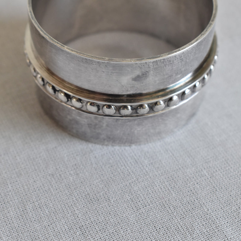 ヴィンテージ　ナプキンリング　シルバーメッキ