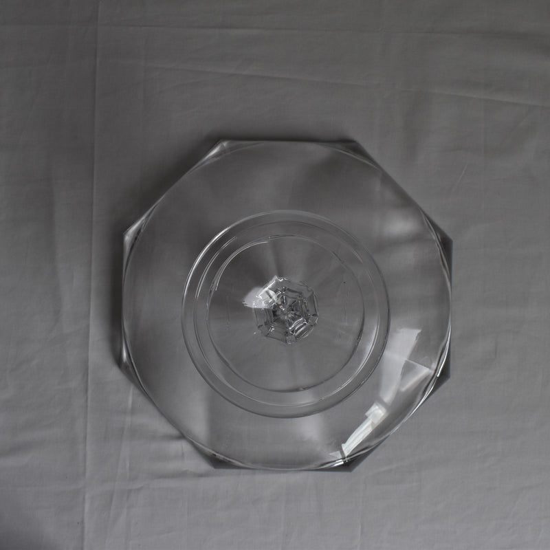 ヴィンテージガラスコンポティエ