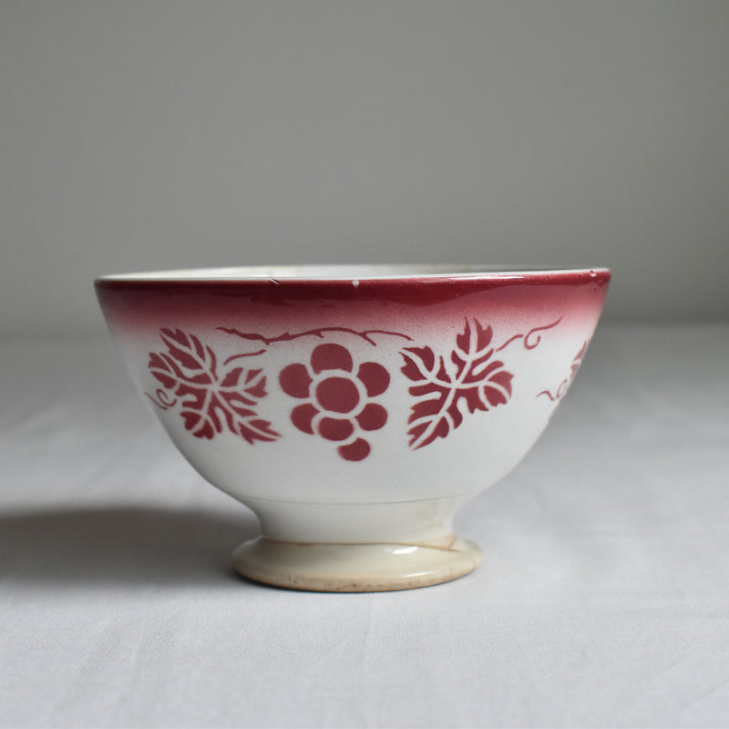 Vintage Digoin & Sarreguemines Cafe au Lait Bowl 5156