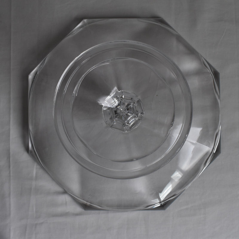 ヴィンテージガラスコンポティエ