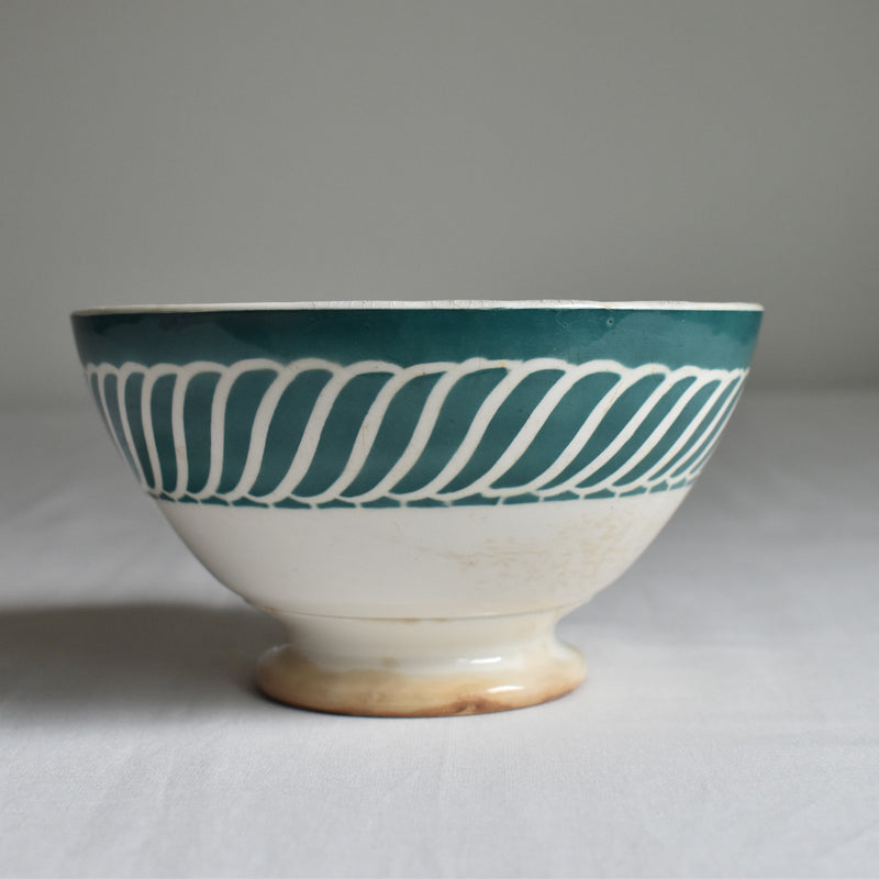 Vintage Cafe au Lait Bowl Digoin & Sarreguemines Jacquot