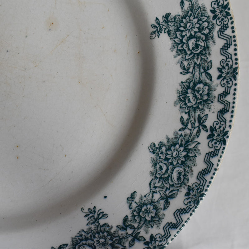 Antique Plate Saint Amand Argenton