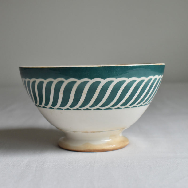 Vintage Cafe au Lait Bowl Digoin & Sarreguemines Jacquot
