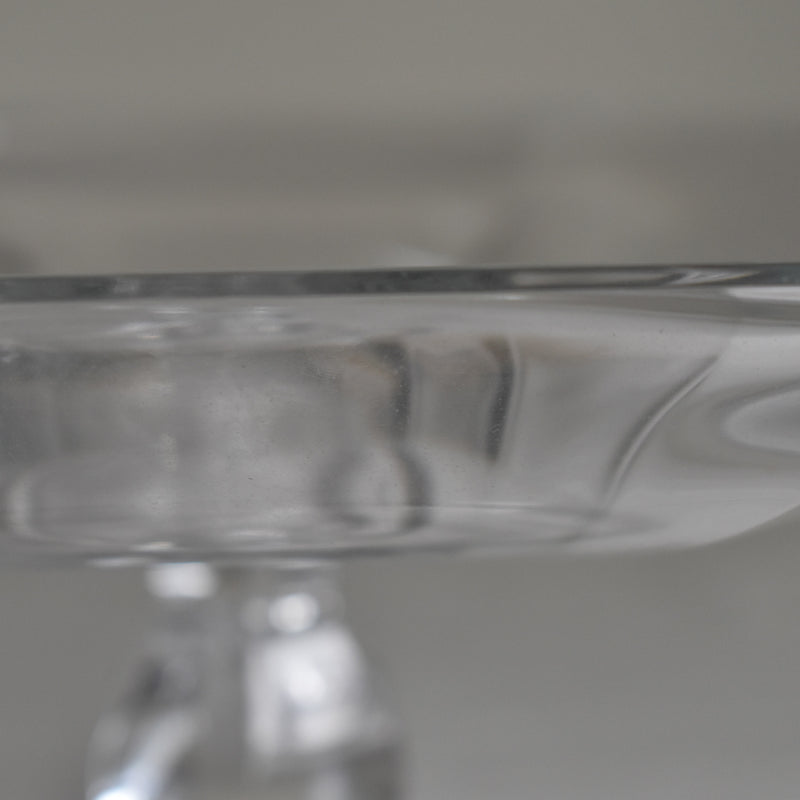 ヴィンテージガラスコンポティエ