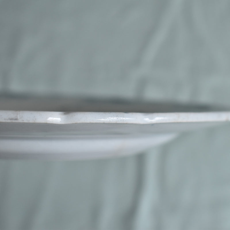 Antique Plate Lunéville Angèle D