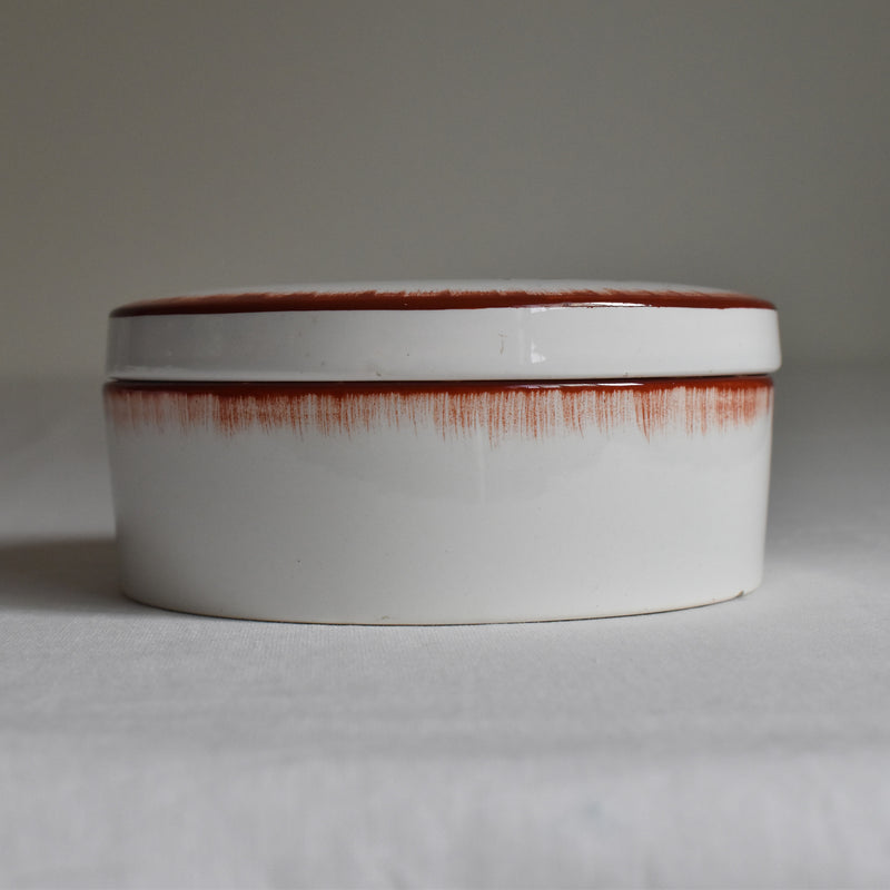 Vintage Sarreguemines Ceramic Box