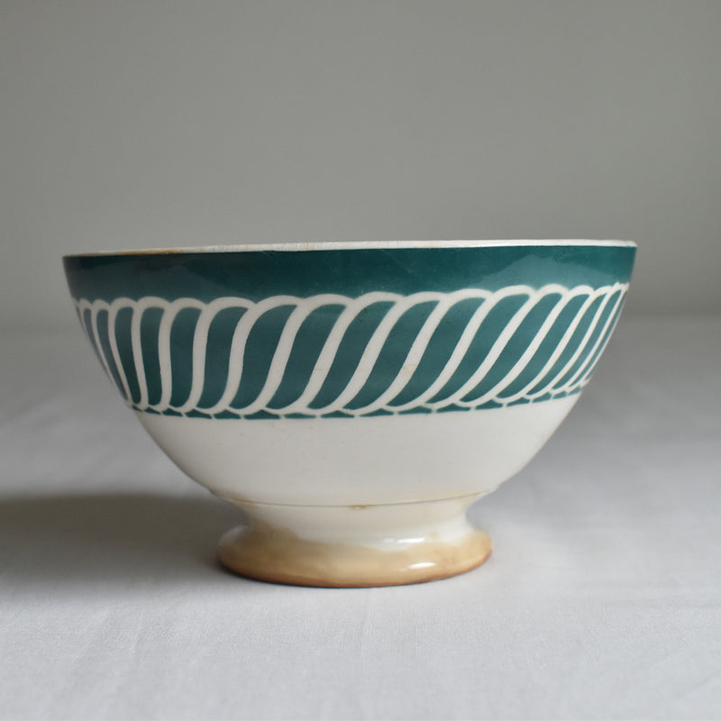 Vintage Cafe au Lait Bowl Digoin & Sarreguemines Jacquot