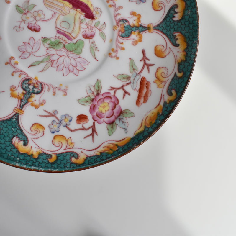 Antique Coffee Cup & Saucer Salagoumines Minton 248 A