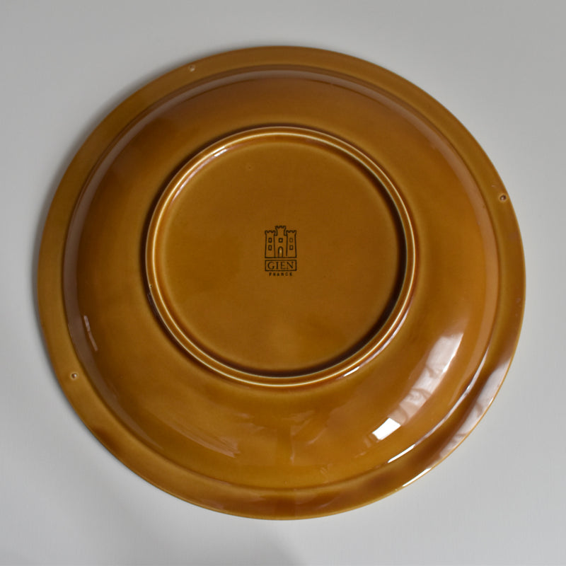 Vintage Plate Gien Tonneau A