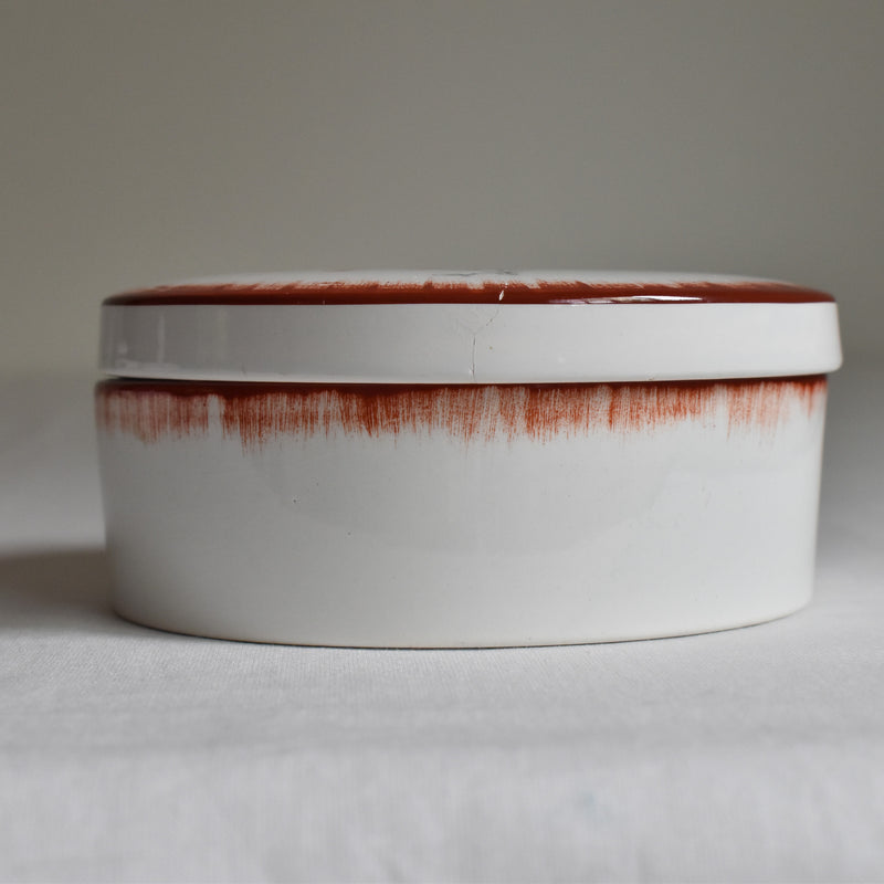 Vintage Sarreguemines Ceramic Box