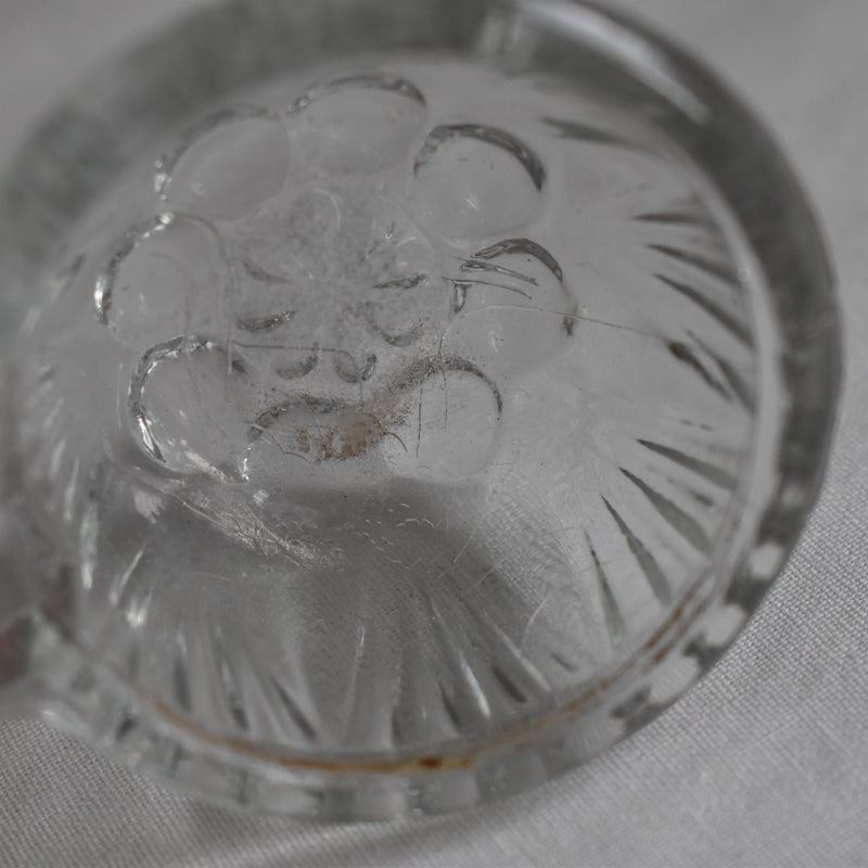 ヴィンテージ クリスタルガラスソルト＆ペッパー PORTIEUX B