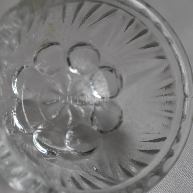 ヴィンテージ クリスタルガラスソルト＆ペッパー PORTIEUX B