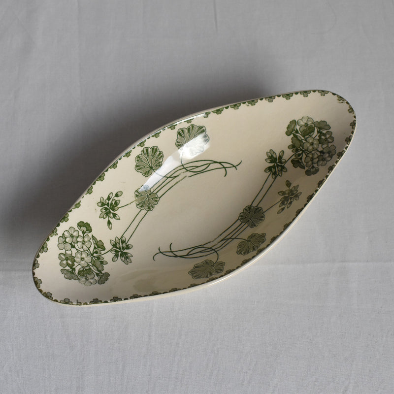 Antique Raviere U&C Sarreguemines Geranium A