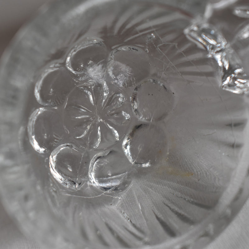 ヴィンテージ クリスタルガラスソルト＆ペッパー PORTIEUX B