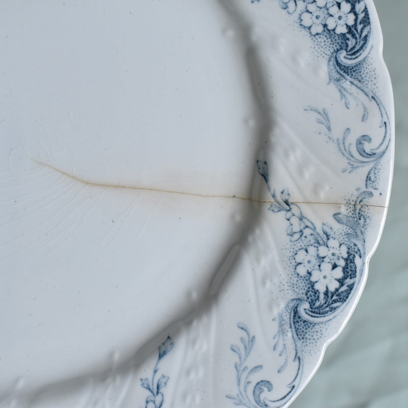 Antique Plate - Lunéville Angèle E