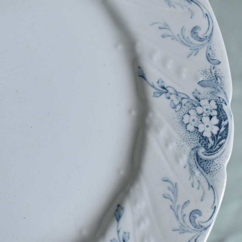 Antique Plate - Lunéville Angèle E