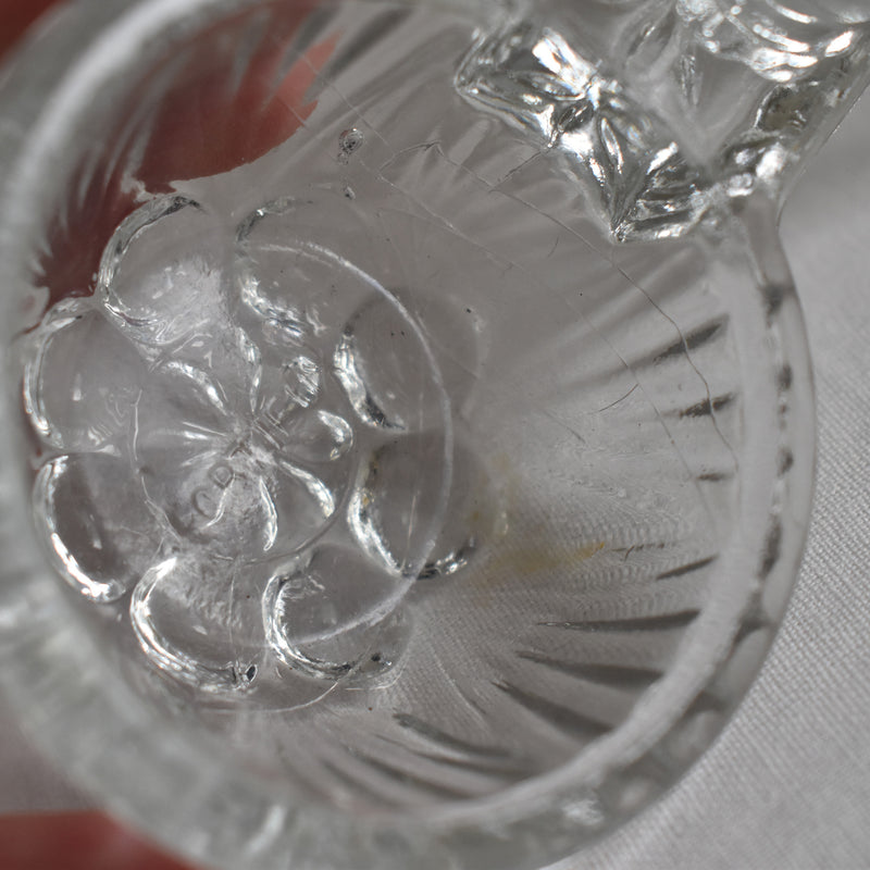 ヴィンテージ クリスタルガラスソルト＆ペッパー PORTIEUX B