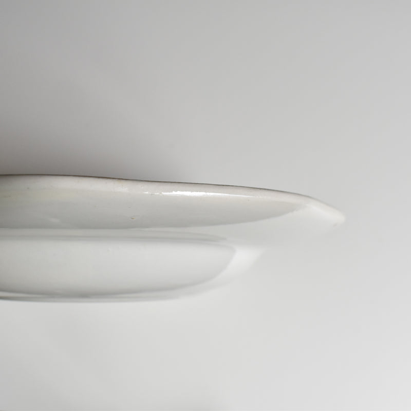 Vintage Deep Plate Digoin & Sarreguemines Odile E