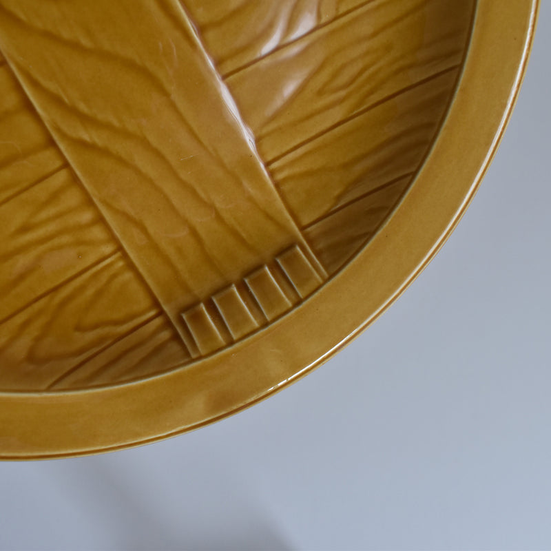 Vintage Plate Gien Tonneau A