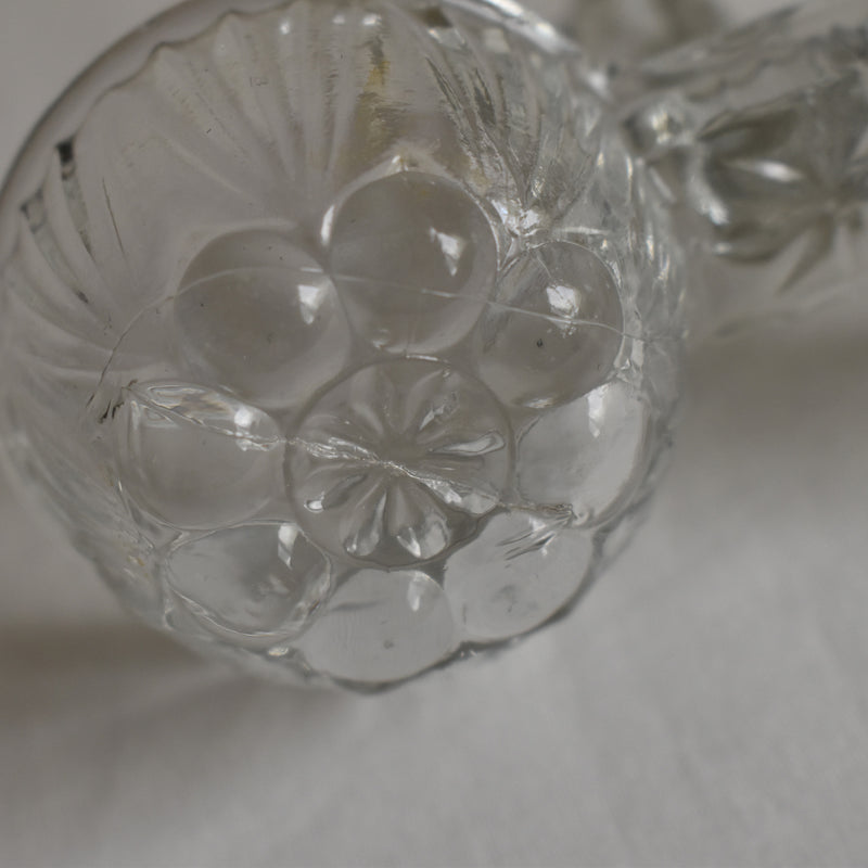 ヴィンテージ クリスタルガラスソルト＆ペッパー PORTIEUX B