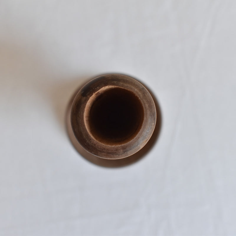 Vintage Wood Candle Holder B