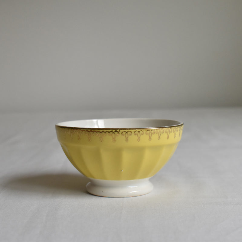 ヴィンテージ　カフェオレボウル ディゴワン＆サルグミンヌ Petit jaune