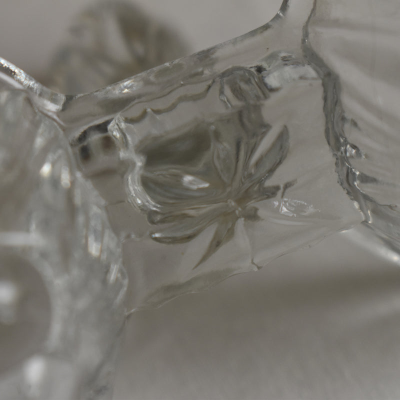 ヴィンテージ クリスタルガラスソルト＆ペッパー PORTIEUX B