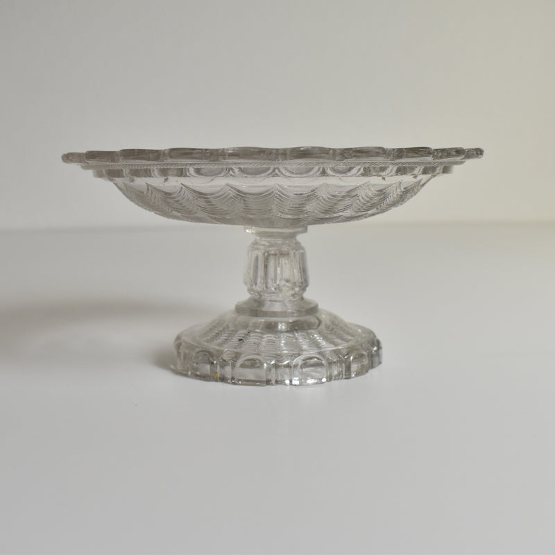 Vintage Glass Coupe Portieux Guillochée 783