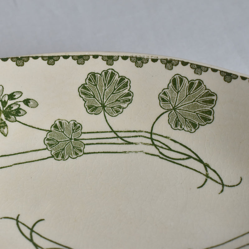 Antique Raviere U&C Sarreguemines Geranium A