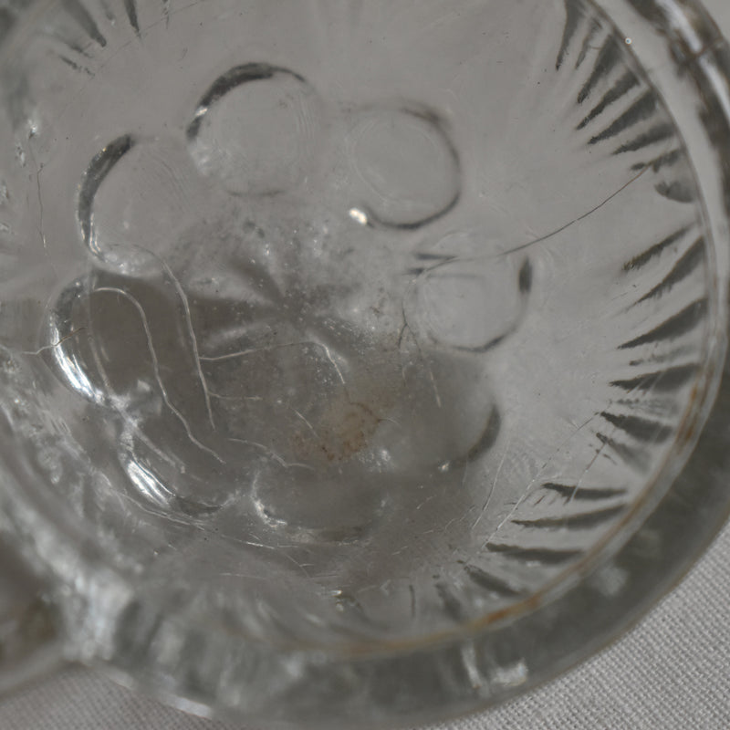 ヴィンテージ クリスタルガラスソルト＆ペッパー PORTIEUX B