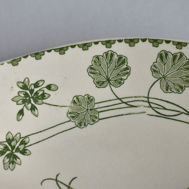 Antique Raviere U&C Sarreguemines Geranium A