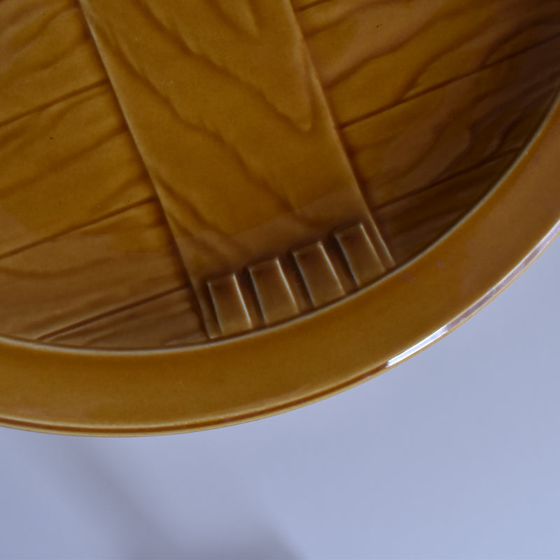 Vintage Plate Gien Tonneau A