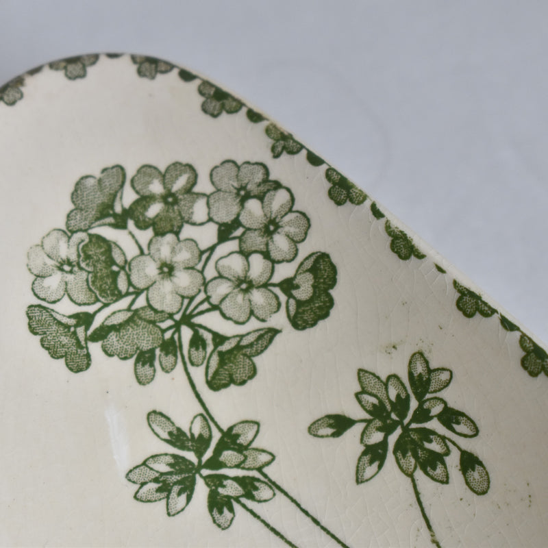 Antique Raviere U&C Sarreguemines Geranium A