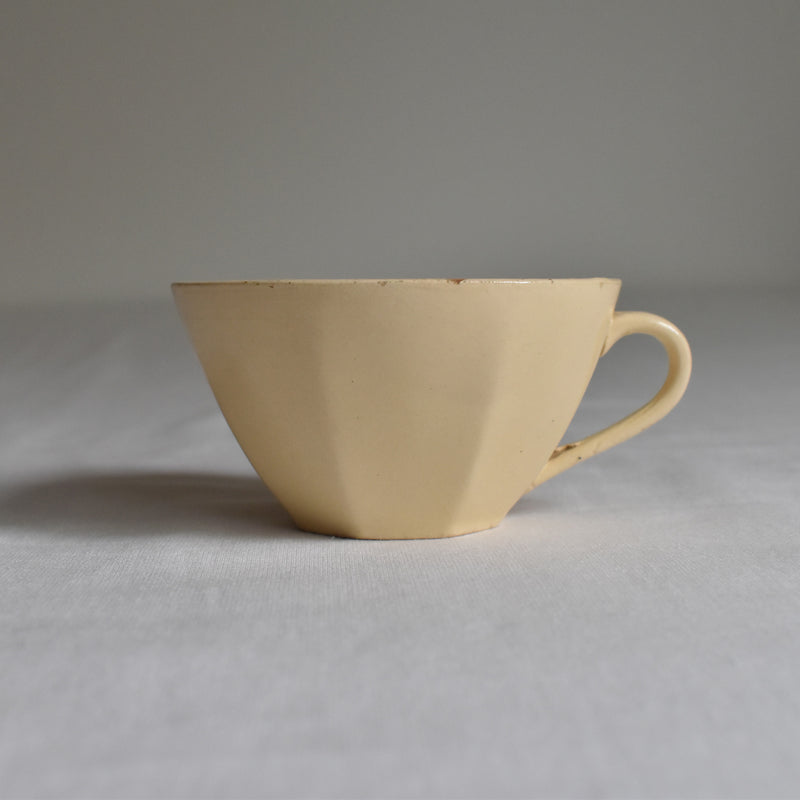 Antique cup Badonviller Octogonal A