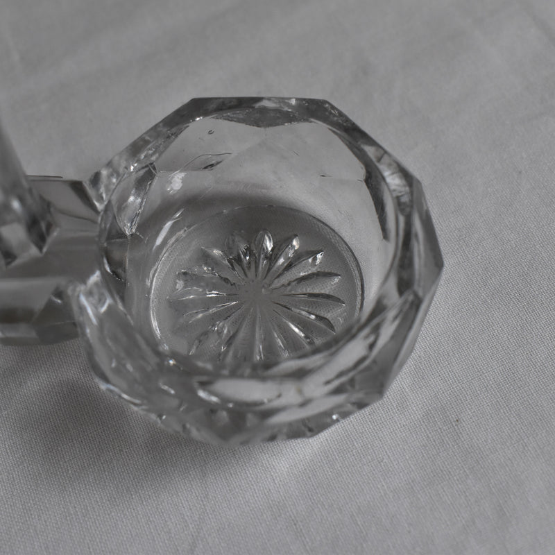 アンティーク クリスタルガラスソルト＆ペッパー PORTIEUX A