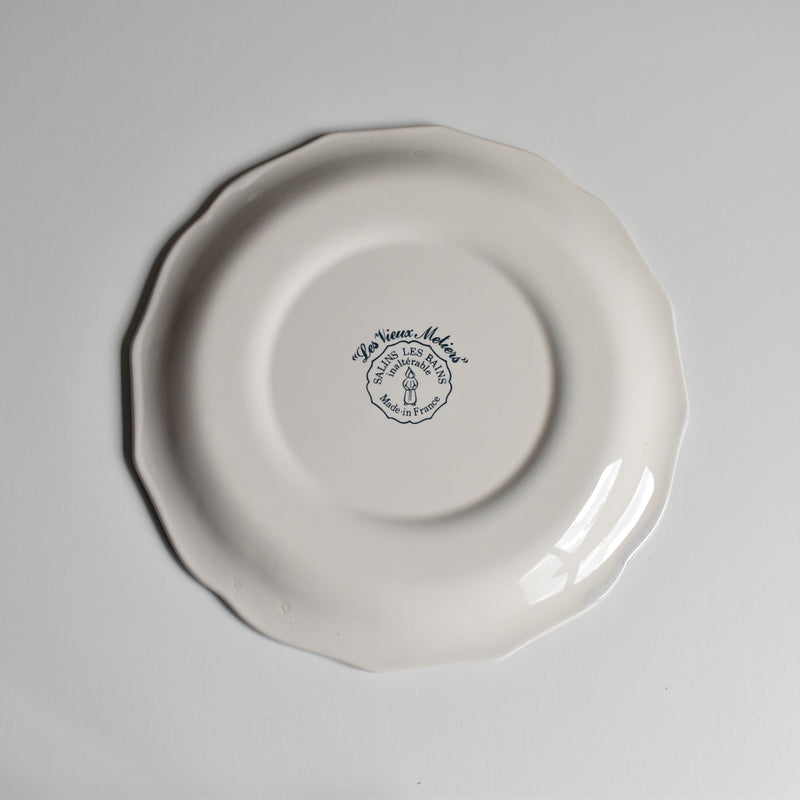 Vintage Dessert Plate, Salins, Les Vieux Métiers "Pâtissier"