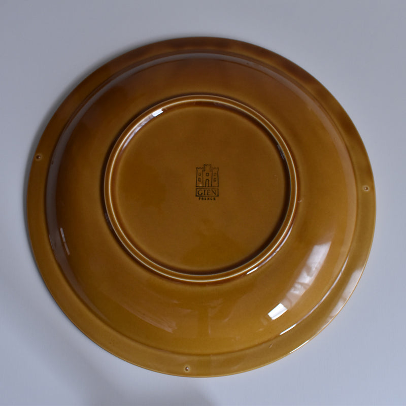 Vintage Plate Gien Tonneau B