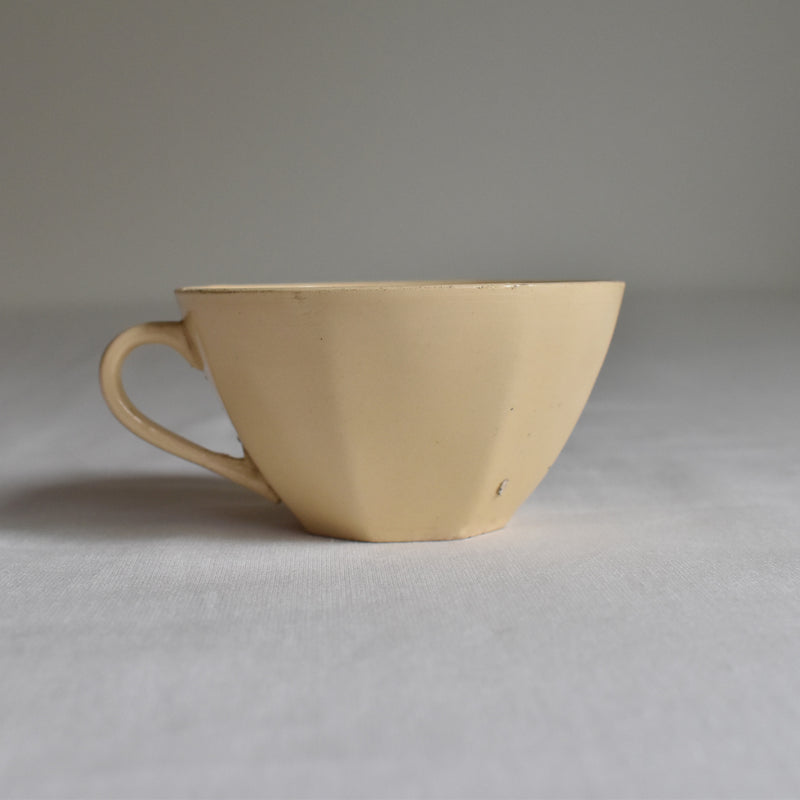 Antique cup Badonviller Octogonal A