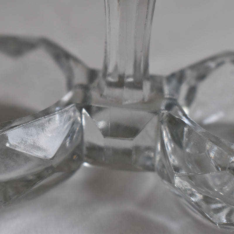 アンティーク クリスタルガラスソルト＆ペッパー PORTIEUX A