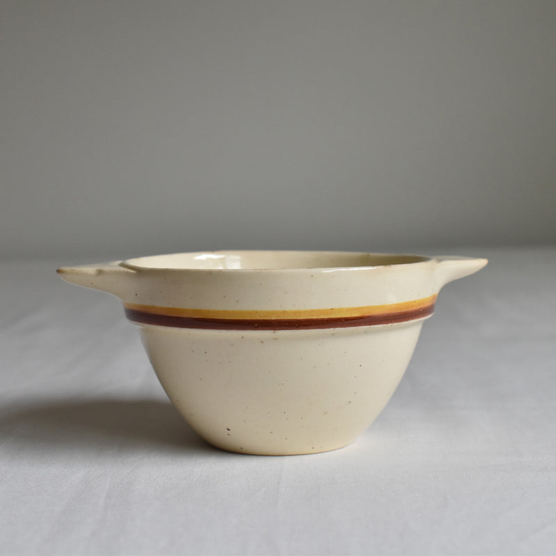 Vintage Bowl Digoin & Sarreguemines "oreille b"