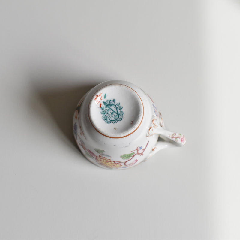 Antique Coffee Cup & Saucer Sarreguemines Minton 248 B