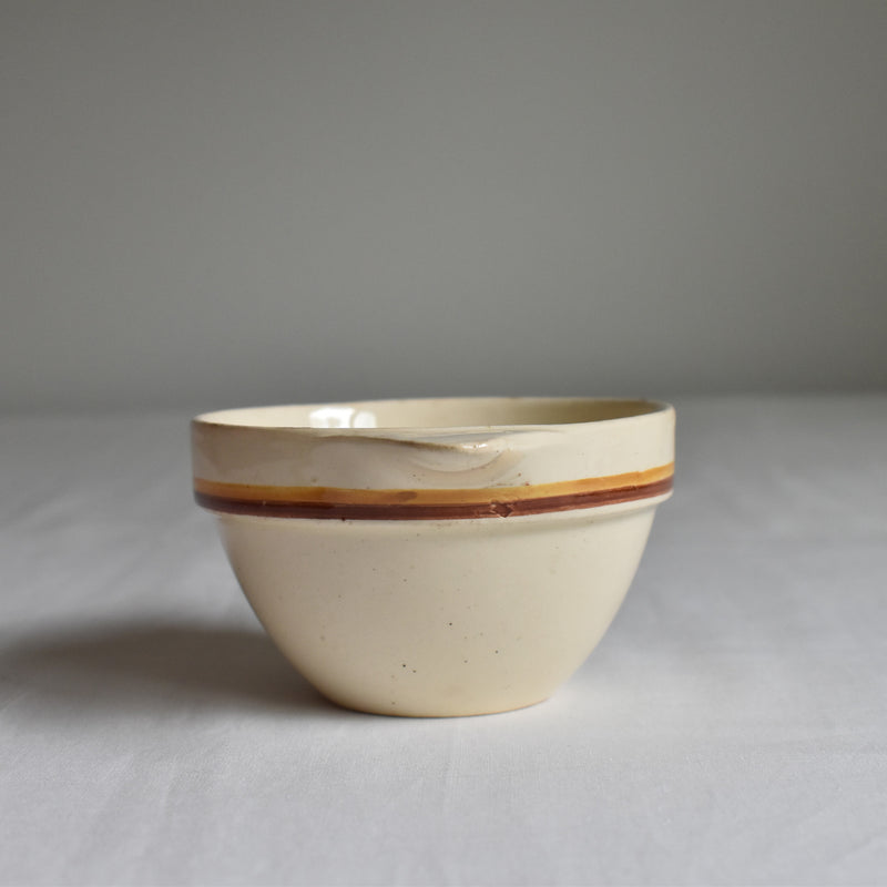 Vintage Bowl Digoin & Sarreguemines "oreille b"