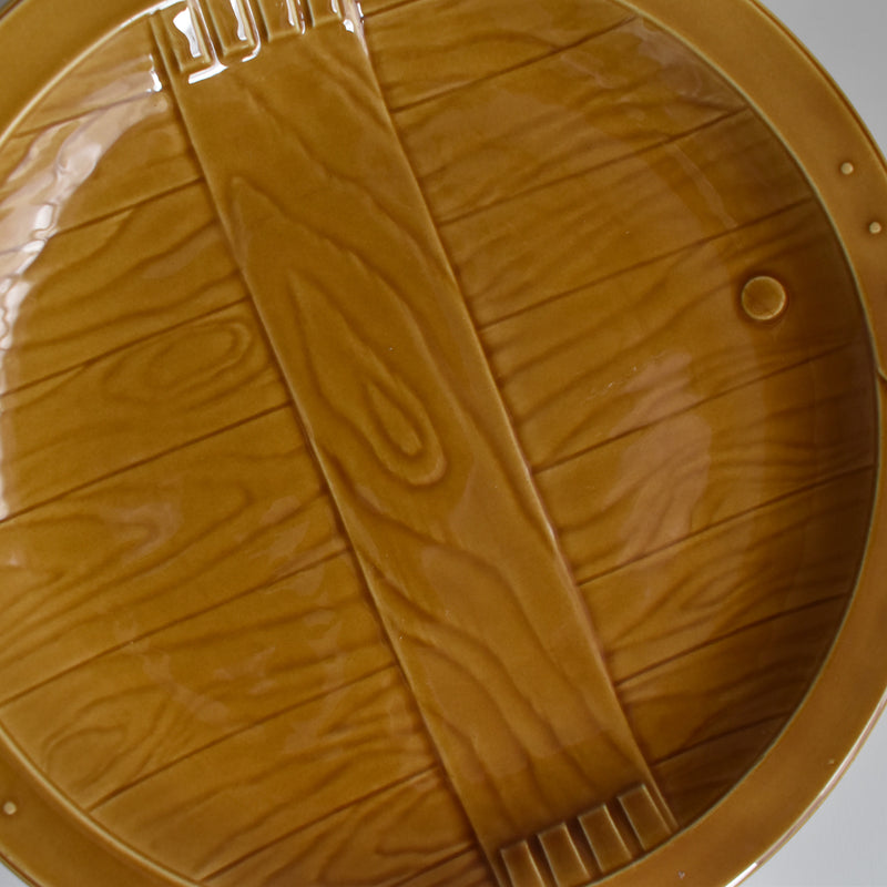 Vintage Plate Gien Tonneau B