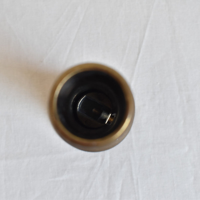 Vintage adjustable brass candle holder
