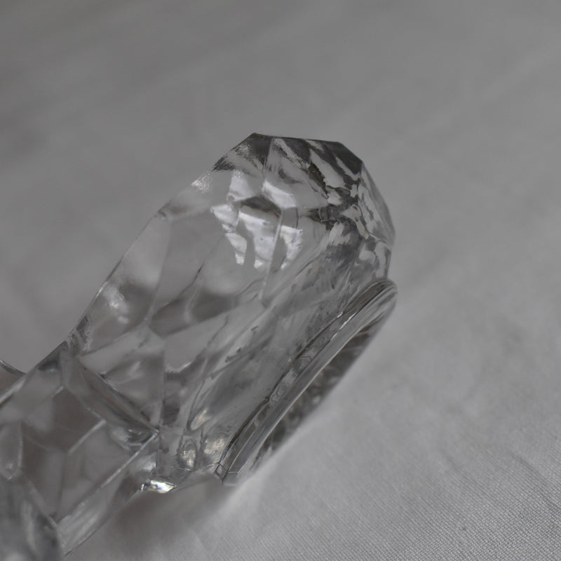 アンティーク クリスタルガラスソルト＆ペッパー PORTIEUX A