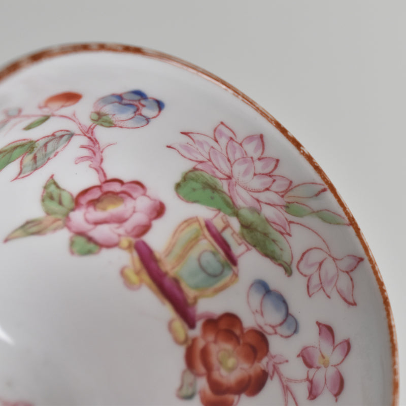 Antique Coffee Cup & Saucer Sarreguemines Minton 248 B