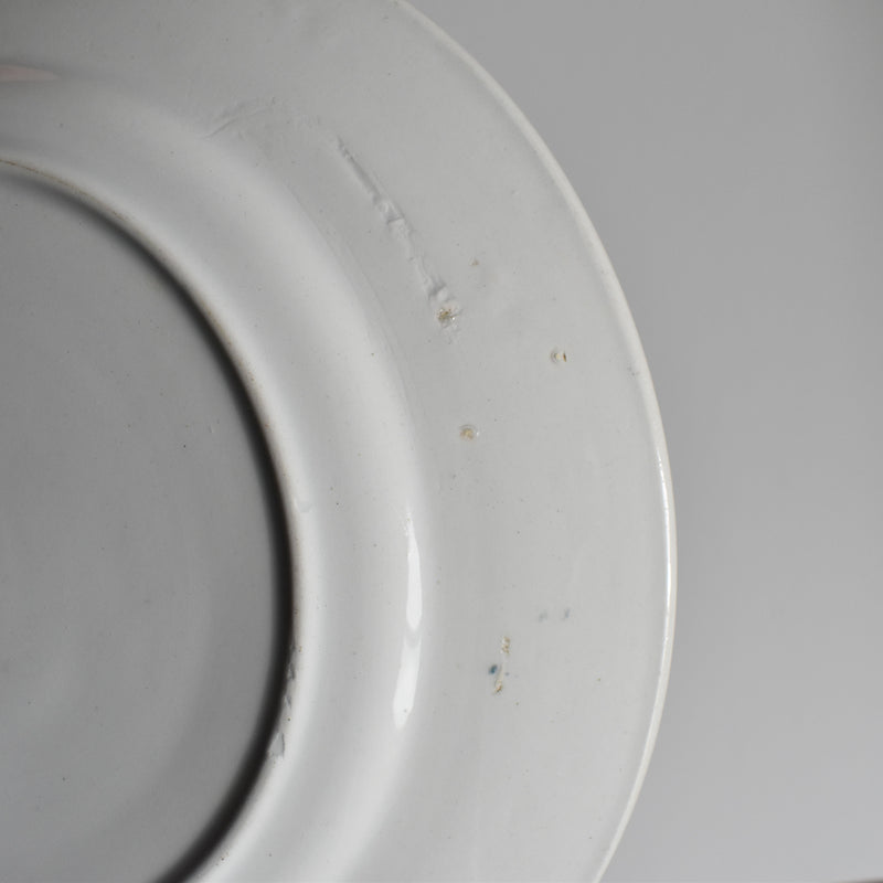 Antique Dessert Plate, Saint-Amand, Fruits A